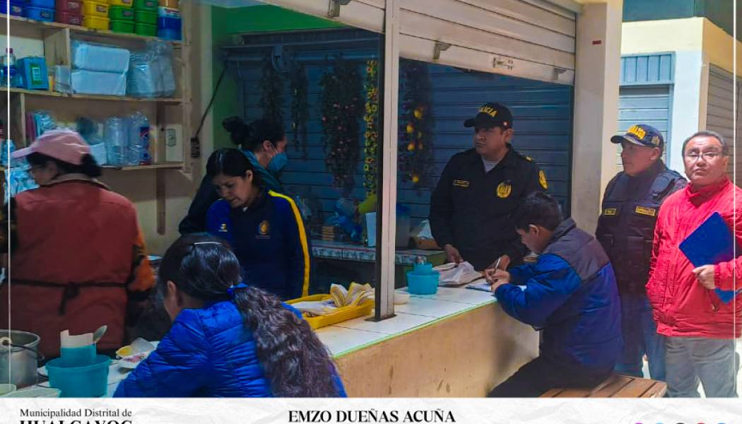 CODISEC realizó operativo inopinado en el distrito de Hualgayoc