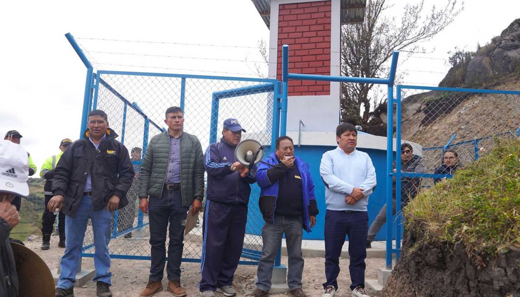 Inauguración de Unidades Básicas de Saneamiento (UBS) - Tranca de Pújupe